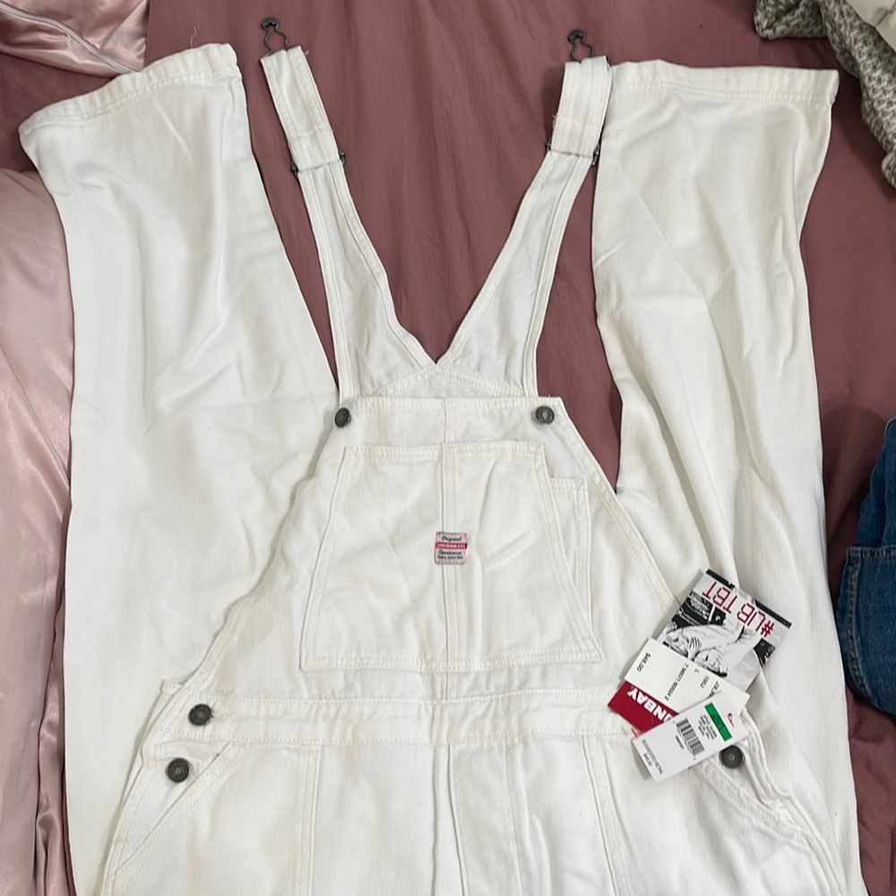 White overalls